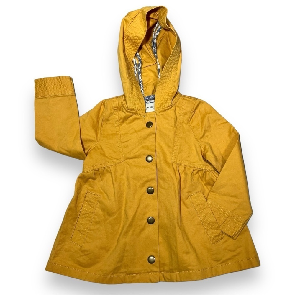 Rachel Zoe Baby Girl’s Hooded Jacket Yellow Size 18 Months
